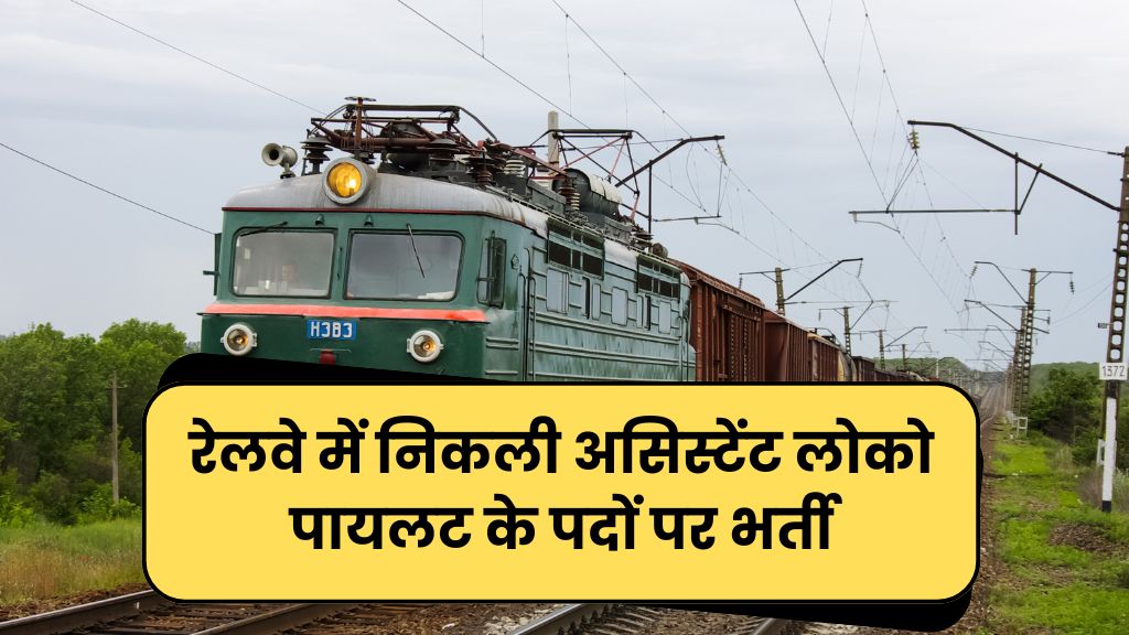 Railway Assistant Loco Pilot Recruitment 2025